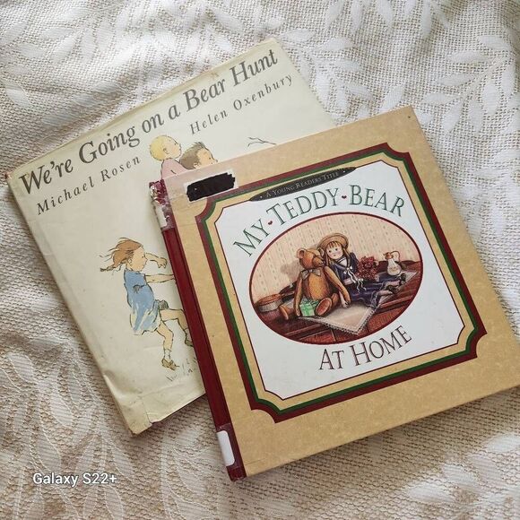 Two children's hardback books "Were Going on a Bear Hunt" and "My Teddy Bear at - Picture 1 of 16